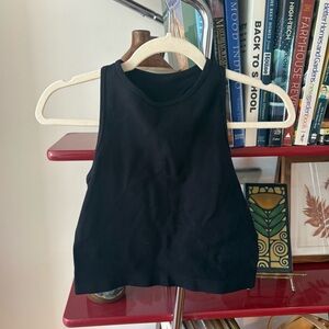 Classic Black Sleeveless Top